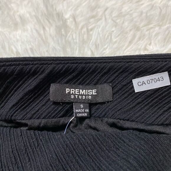 Premise Studio Black Pencil Straight Skirt Size Small Stretch New with Tag - Picture 6 of 8